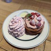 ボリューム満点パンケーキ