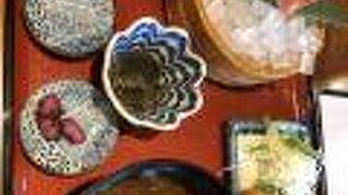 日替わり定食は少し淋しい。