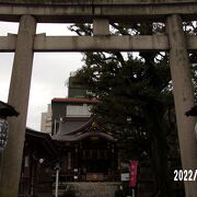 目黒区最古の神社です。