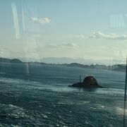 淡路島から見た鳴門海峡大橋