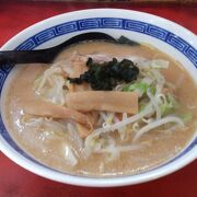 リーズナブルな値段のラーメン屋さん