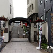 入り口の様子です。