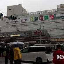 西側の様子です。