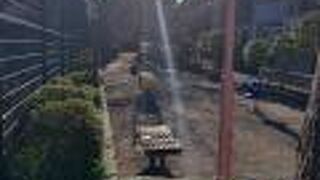 品川にある横長の小さな公園