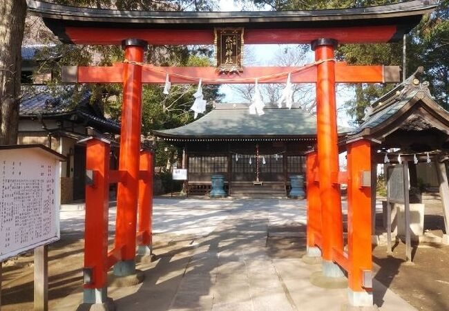 江戸時代からの社殿を有する神社