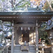 宇賀神社のそば