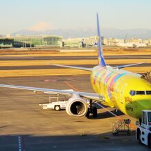 富士山も見えるんだ