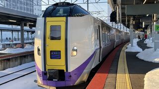 前日は全列車運休