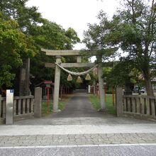 石狩八幡神社の鳥居