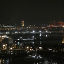 夜の神戸大橋