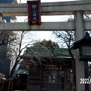 鳥居と社殿のみの神社です。