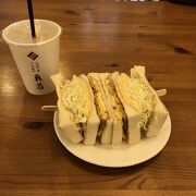 台湾のサンドイッチ。
