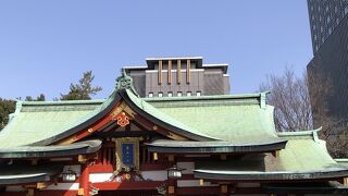 荘厳な雰囲気漂う日枝神社