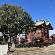 神社の説明書きはなく、拝殿だけが建っている