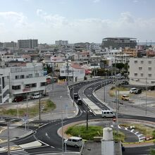 真下には糸満ローターリーが観えます