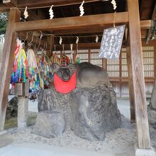 「撫牛」、墨田区登録文化財です