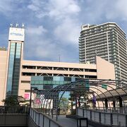 草津駅前のデパート！