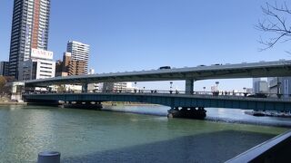 天満橋と大川