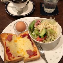 チーズトーストモーニング