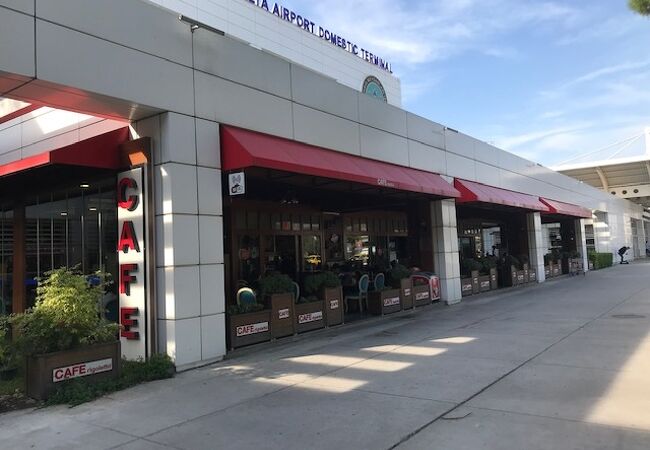 このカフェでWifiが使えます