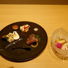 各料理は味はもちろん、見た目も美しいです。