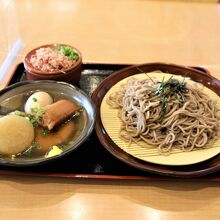 ざる蕎麦＋おでん