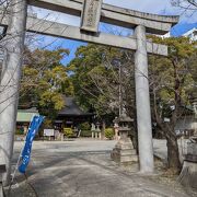 名古屋市内中心地にある神社