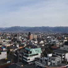 部屋からの見晴らし