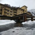 雪深い中の秘湯　ホテルおがわ