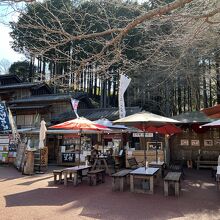 お店の飲食スペース