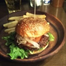 定番のハンバーガー