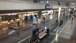 搭乗口上からの眺め