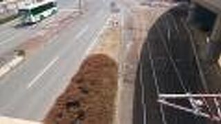 ターミナル駅たる豊橋駅の駅前から伸びる通り