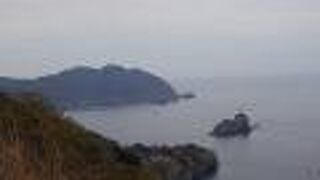 国道136号線沿いのビュースポット