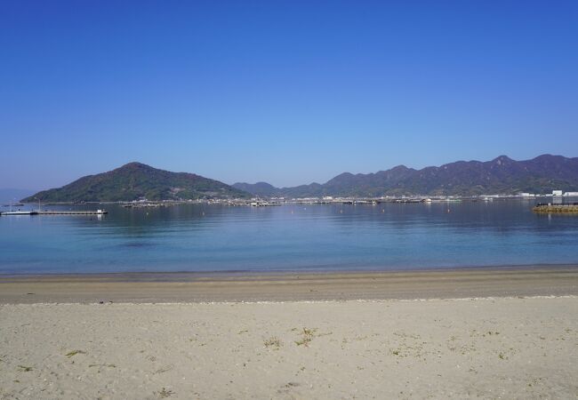 昔は瀬戸内海にはこんないい海水浴場がもっとあちこちにあったのかなあ