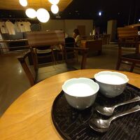 デザートの杏仁豆腐