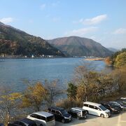 円山川沿いの温泉！
