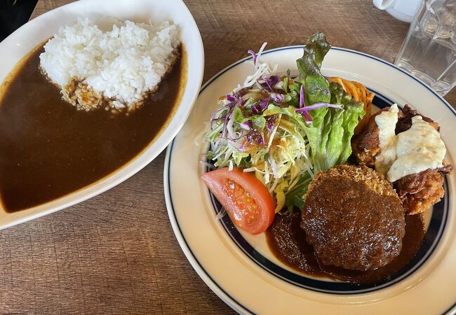 大満足の洋食ランチ
