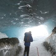 氷の洞窟が見たくて