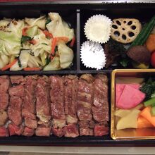 十勝牛ステーキ弁当