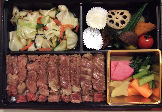 （再訪）十勝牛ステーキ弁当