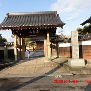 寺町通りの妙善寺と瑞仙寺の間にあった曹洞宗のお寺