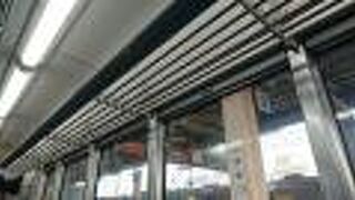 土曜日夕方に、浜松始発の新快速に乗車