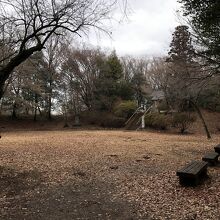 滝山城跡地　今は神社があるだけです。