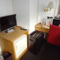 充実した客室の備品。