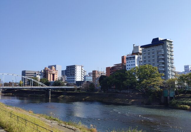 熊本市内を