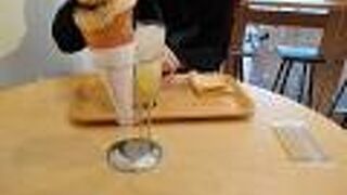 珈琲ソフトクリームがおススメ。