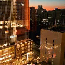 ペニンシュラのお部屋から見えるミッドタウン