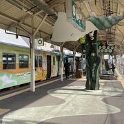 米子駅はねずみ男駅