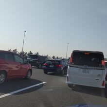 木更津料金所を抜けて2車線になるので ゴチャゴチャと